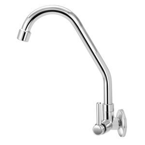 Torneira de Parede para Cozinha Forusi Bica Movel 1/4 1/2X3/4 Jr C76 Cromada