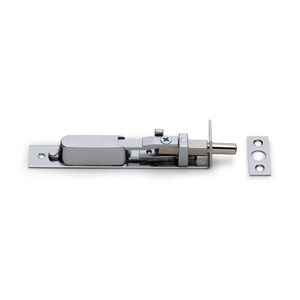 Fecho de Embutir Isero Latão e Zamac 12 CM Cromado