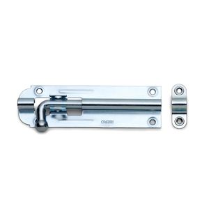 Trinco Fio Redondo Isero  Aço Linha Leve 4" Niquelado