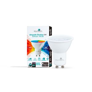 Lampada Dicroica 5W Smart RGB - 9816 - Gaya