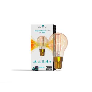 Lâmpada de Filamento 5W Bulbo Smart Dimerizável 1800K-2400K - 9873 - Gaya