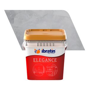 Textura Cimento Queimado Elegance Cimento 4,2Kg - Ibratin