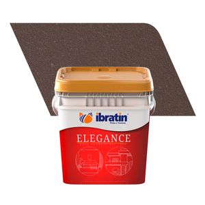 Textura Acrílica Premium Estrelada Elegance Chocolate 5KG - Ibratin