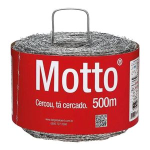 Arame Farpado 500M - Belgo Motto