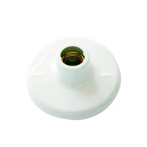 Plafon de Porcelana com Soquete E27 Branco - Blumenau