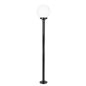 Poste Colonial Com Globo 15 216CM Preto - Blumenau