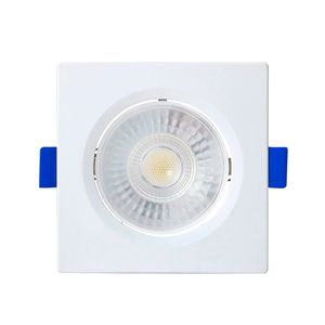 Spot LED de Embutir Quadrado 6W Luz Neutra 4100K Bivolt - Blumenau
