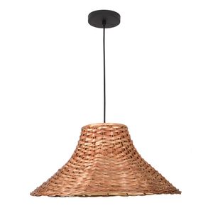 Pendente Bali Chapéu Vime 1xE27 Natural- Blumenau