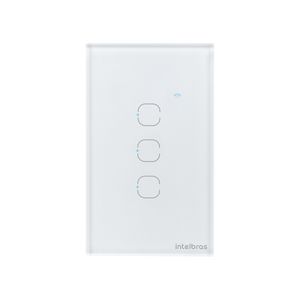 Interruptor Intelbras Smart Wi-Fi Touch 3 EWS 1003 Branco