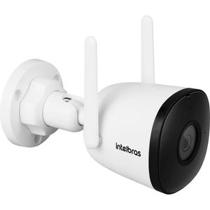 Câmera de Segurança Externa Smart Wi-fi Full HD Compatível com Alexa, Google Assistente e Visão Noturna Branco - IM5-SC - Intelbras