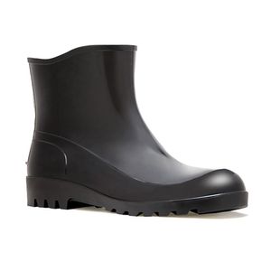 Bota Cano Curto Fujiwara PVC Extra N45 Preto