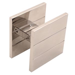 Puxador de Inox Geris Donna 120 X 120 X 10 MM Polido
