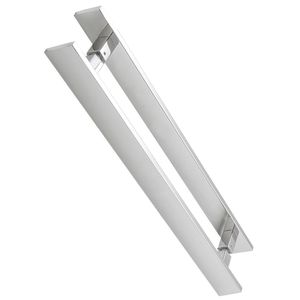 Puxador de Inox Geris Pop Line Planus 10 X 30 X 400 X 300 MM Escovado