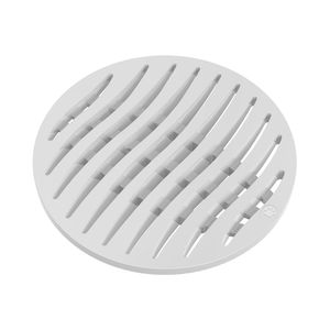 Grelha Redonda Tigre 150 MM Cromado