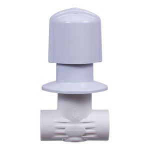 Registro Gaveta Tigre PVC 25 MM Branco