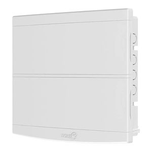 Quadro de Distribuição Tigre sem Barramento Slim 32 Disjuntores Branco