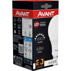 Lâmpada LED Avant 4,8W 6500K Bivolt
