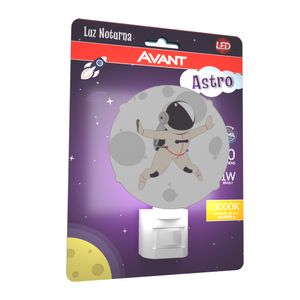 Luz Noturna Astro 1W Luz Amarela 3000K Bivolt - Avant