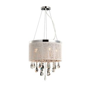 Lustre Duquesa Coroa Branco Fosco - Avant