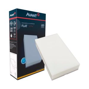 Arandela de Sobrepor em LED Hummer Flat 12W 2700K Bivolt - Avant
