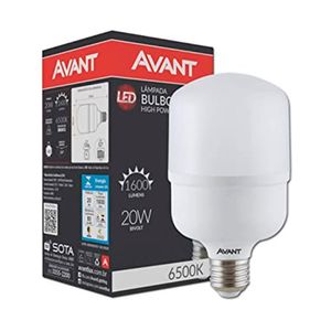 Lâmpada Led Avant Bulbo 20W 6500K Bivolt