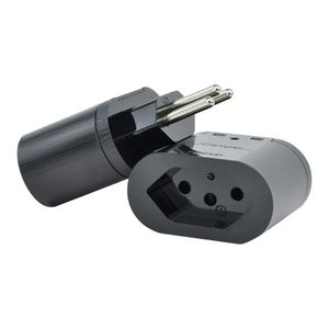 Filtro de Linha de 3 Pinos com DPS Pocket Preto - Clamper