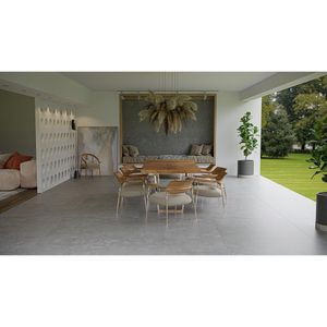 Porcelanato Cimento Retificado Granilhado District Gray Tipo A 83x83cm - FP63447RZA - Embramaco