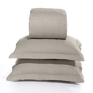 Porta Travesseiro Hedrons Luma Comfort 55x80cm Camurça