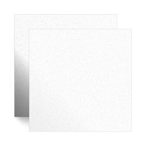 Piso Cerâmico Granilhado Acetinado HD Gretna Branco Tipo A 54X54CM - 56349 - Arielle