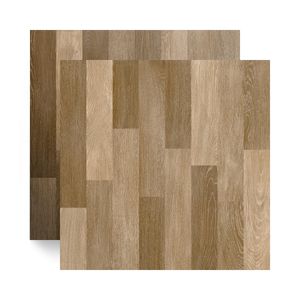 Piso Cerâmico Madeira Brilhante HD Lignum Marrom Tipo A 54X54CM - 56306 - Arielle