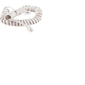 Cabo Telefone Espiral Connect Pro 1 Metro Branco 220V