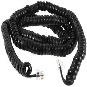 Cabo Telefone Espiral Connect Pro 1 Metro Preto 220V