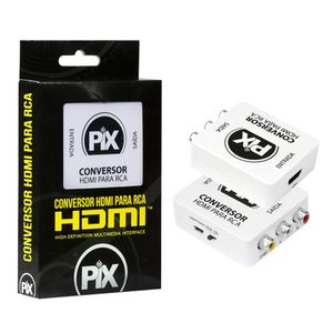 Conversor HDMI de Video Pix Para RCA Pix 220V