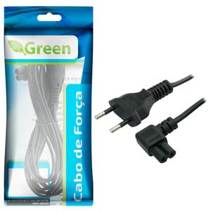 Cabo Green Radio Gravador Tipo C 8 2X0,75Mm 3M 90 Graus Preto