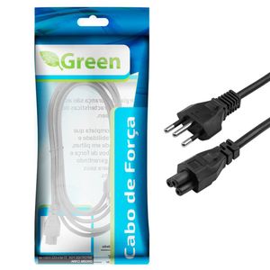 Cabo Gren Tripolar P/ Notebook 1.50M 018-3333 Preto