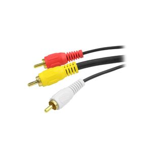 Cabo Pix 3 RCA Coaxial Macho 5 Metros