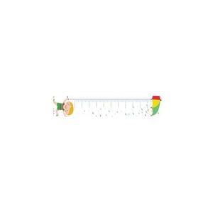 Adesivo Autocolante Régua Medidora de Altura Tacdecor 15 CMx1.5m Menino