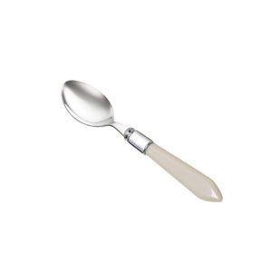 Conjunto 6 Colheres Lyor para Mesa Mother Pearl Cinza 21 CM