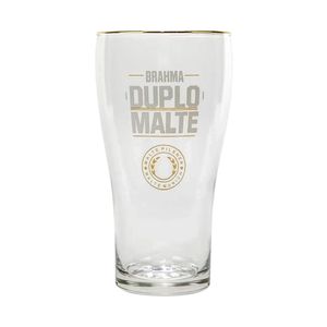 Copo de Vidro para Cerveja Relevo Duplo Malte 425ML - Globimport