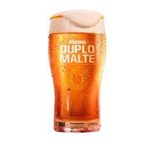 Copo de Vidro para Cerveja Relevo Duplo Malte 425ML - Globimport