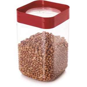 Pote Plug Quadrado Vermelho 2L - Plasútil