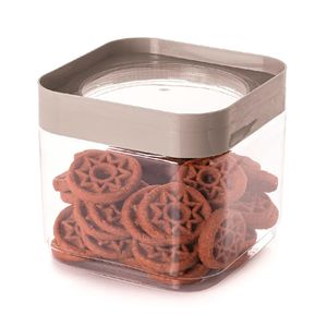 Pote Plug Quadrado Cinza 1,28L - Plasútil