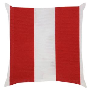 Capa De Almofada Próxima 43Cm Gorgurinho Listra Vermelho