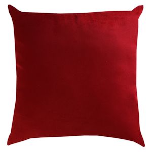 Capa de Almofada em Veludo Liso Vinho 43CM - Próxima