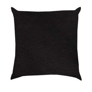 Almofada Decorativa Lisa Quadrada sem Zíper Oxford Preto 45X45CM - Próxima