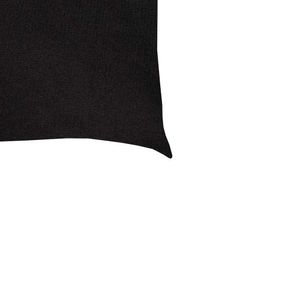 Almofada Decorativa Lisa Quadrada sem Zíper Oxford Preto 45X45CM - Próxima
