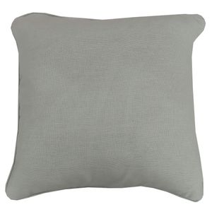 Almofada Proxima Cheia 43 Cm X 43 Cm Kasan Cinza