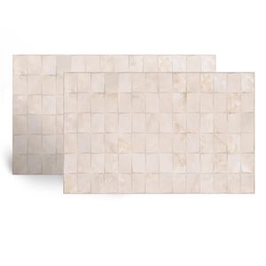 Revestimento Cerâmico Pedra Brilhante Mosaico Onix Tipo A 60X30CM - Pointer