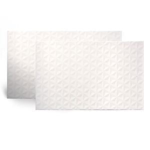 Revestimento Cerâmico 3D Brilhante Diamante Puro Branco Tipo A 33x60 - 40668 - Pointer
