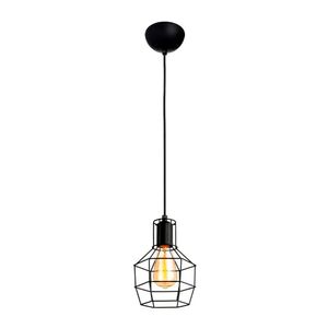 Pendente Adhara Aço Pf 1XE27 Preto - 484010000 - Avant